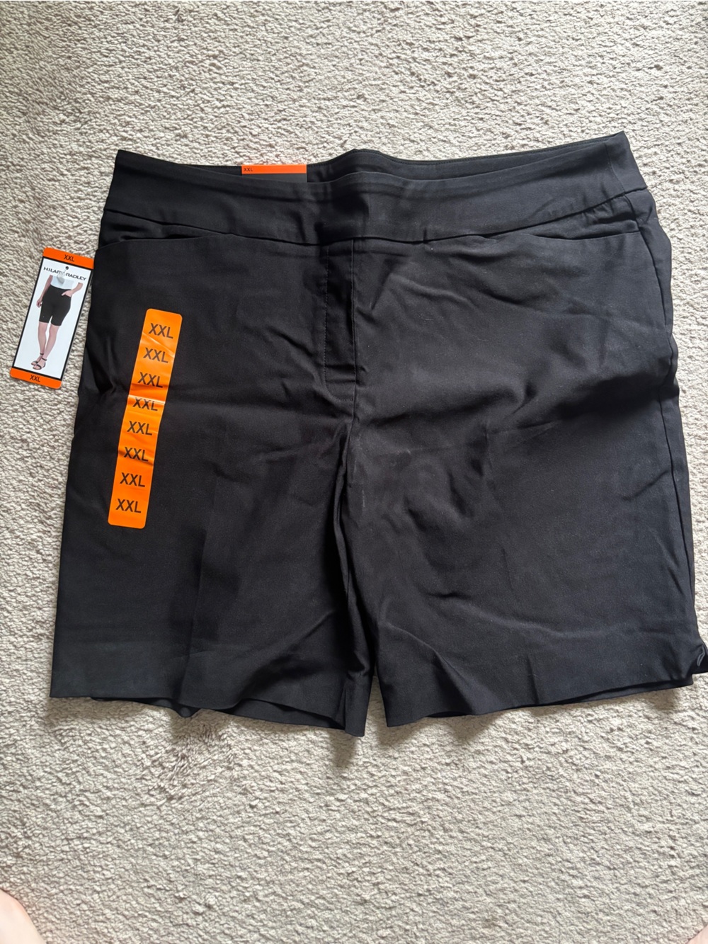 Black Women's Bermuda Shorts